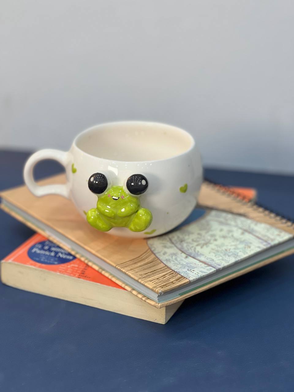 ماگ دست ساز قورباغه